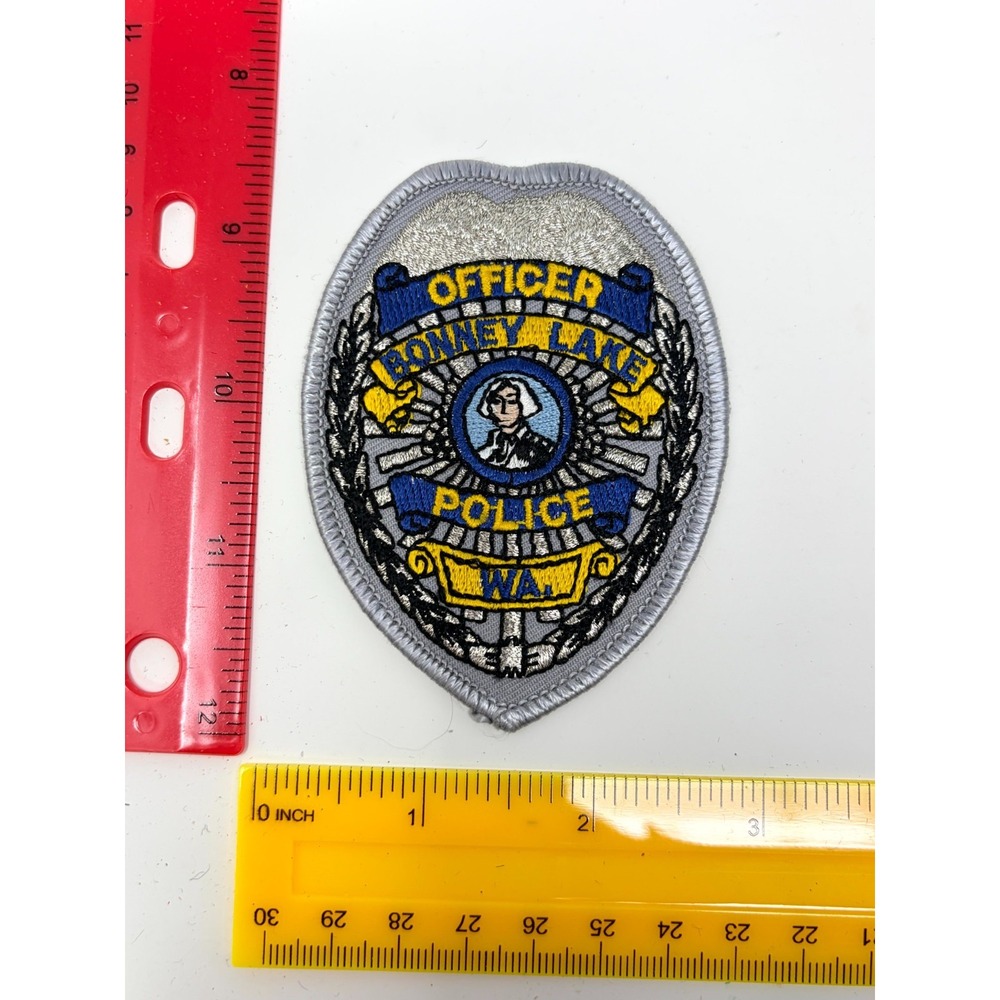 Office Bonney Lake WA Washington Embroidered Police Department Patch